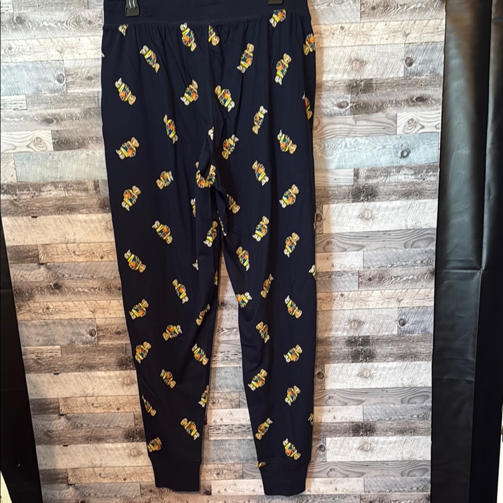 NWT!Polo by Ralph Lauren Blue and Yellow Jogger Sleepwear - Picture 4 of 8